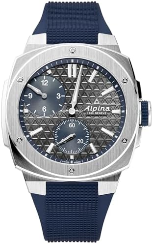 Amazon.com: Alpina Men's Automatic Alpiner Watch, Blue Rubber